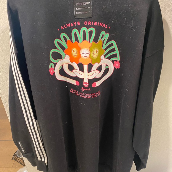 Brand new Adidas original women black crew dress size 3XL - Picture 2 of 5